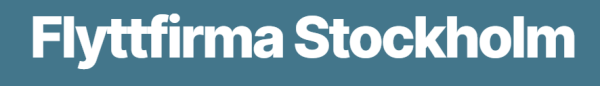 Flyttfirma Stockholm