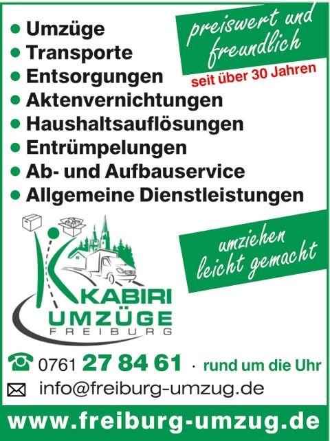 Kabiri Umzüge und Transporte Freiburg_1
