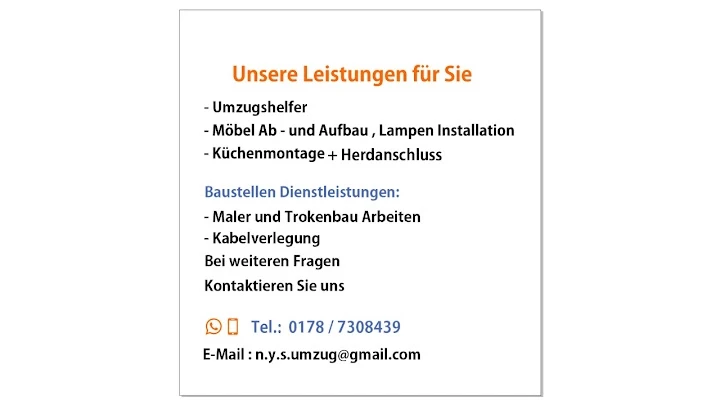 N.Y.S Umzüge+ Dienstleistung_4