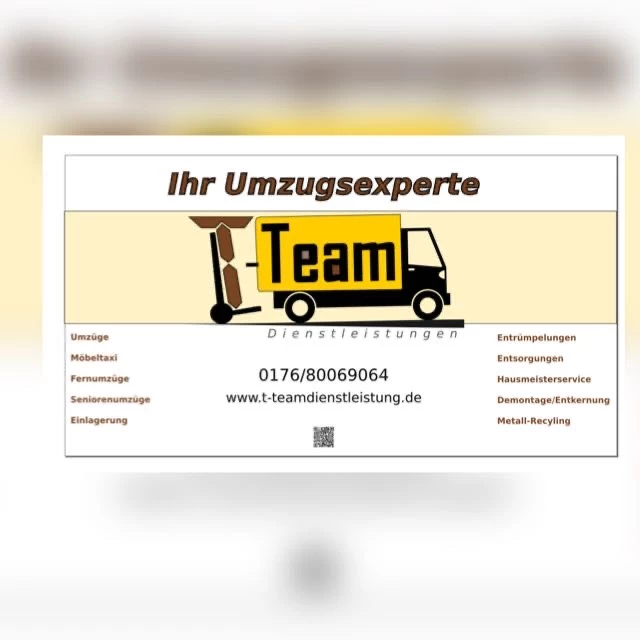 T-Team Dienstleistungen & Umzüge_3