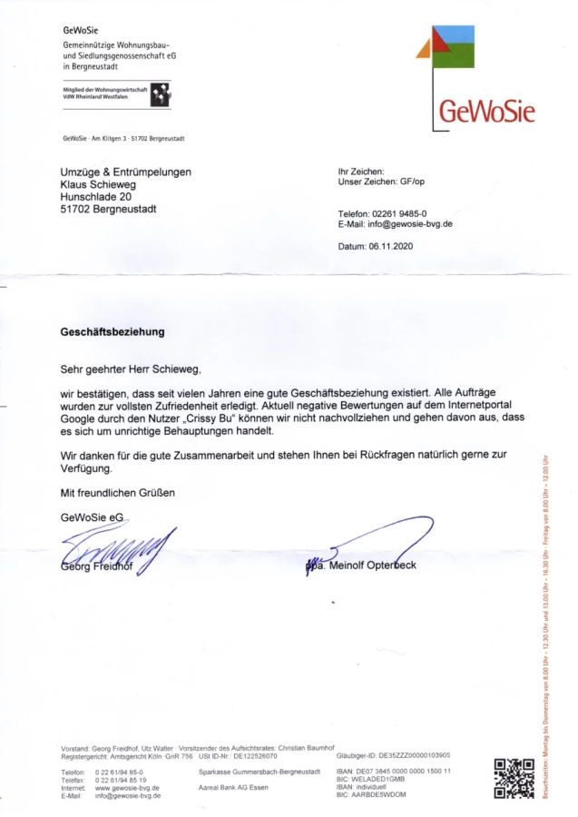 Umzüge & Entrümpelung Klaus Schieweg_3